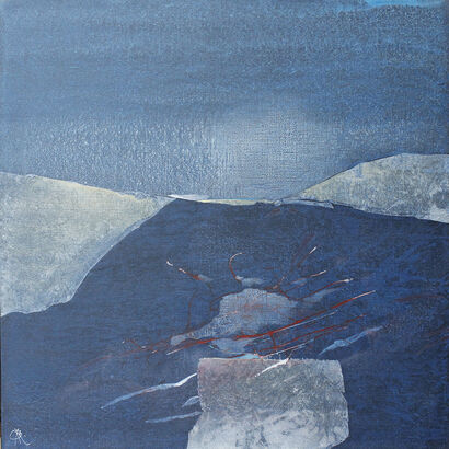 Sur l\'Océan des Ages - a Paint Artowrk by Bourgain Jean-Yves